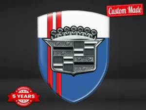 Cadillac Emblemi Auto Su Misura Resistenti Pregiati Professionali ST